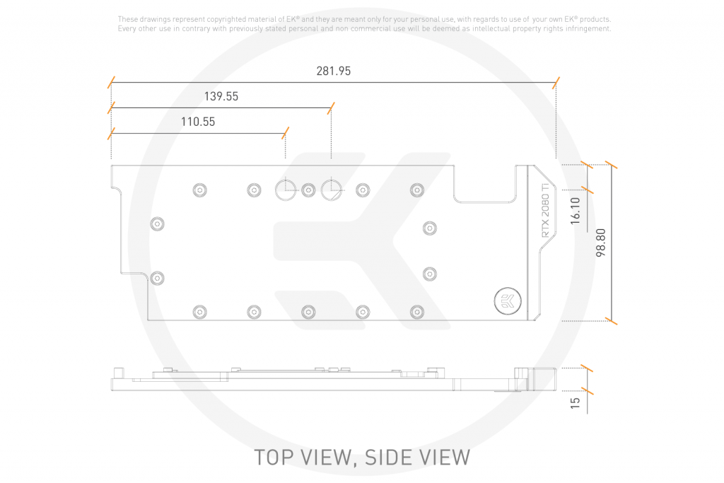 EK-Quantum Vector Direct RTX RE Ti D-RGB - Nickel + Plexi - Image 4