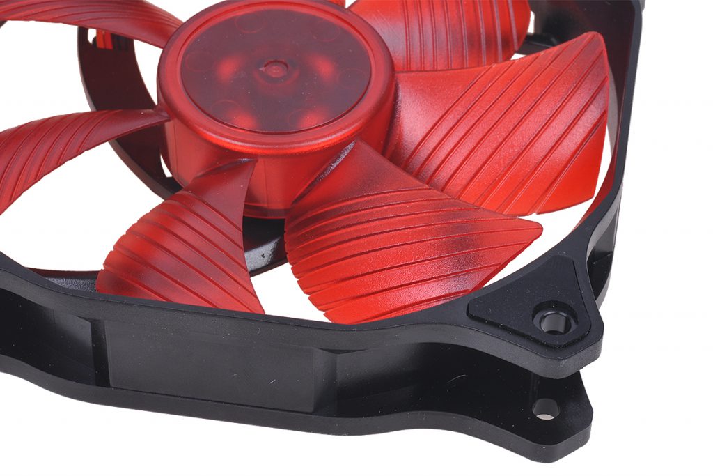 Phobya Red HP-S 12 Silent 1400rpm Fan ( 120x120x25mm ) - Image 3
