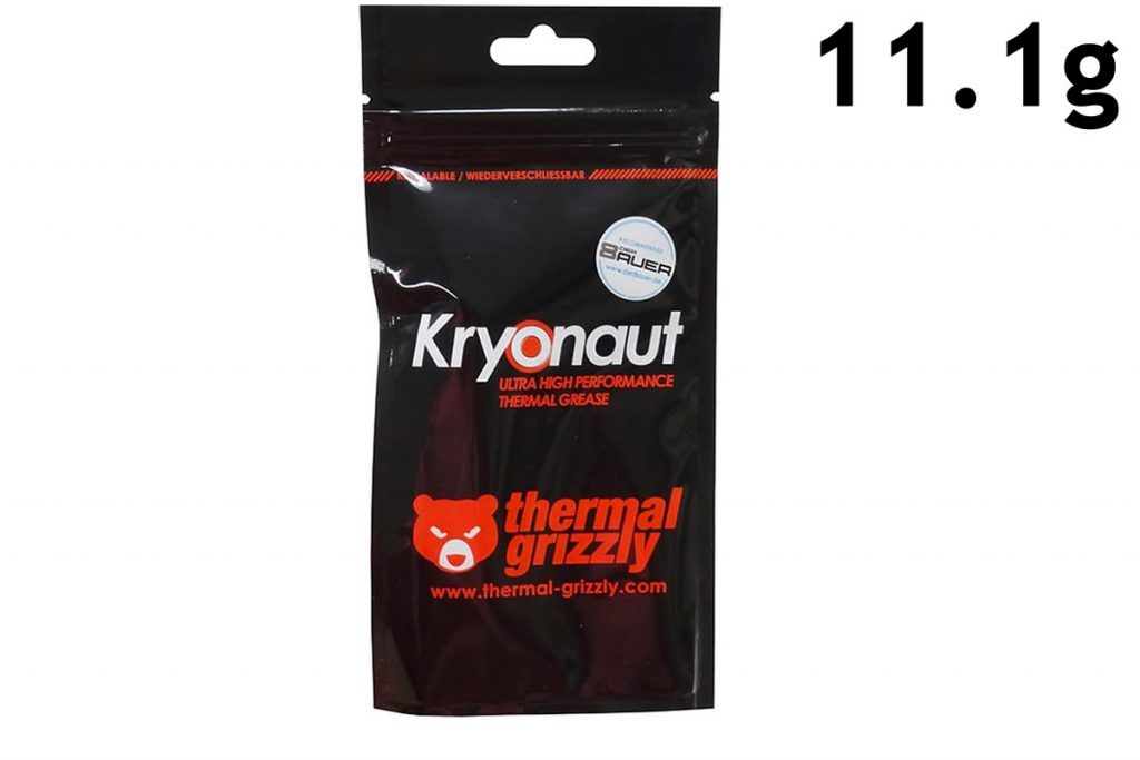 Thermal Grizzly Kryonaut Thermal Paste 12.5mk/W- 11.1g