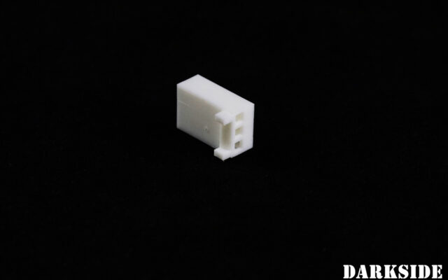 3-Pin Female Fan Connector - White