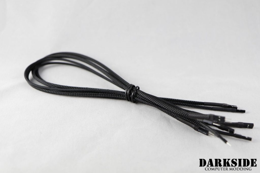 DARKSIDE Front Panel I/O connection kit - Black XL Rev 2 - Image 2