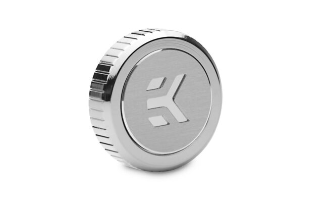 EK-Quantum Torque Plug w/Badge - Nickel