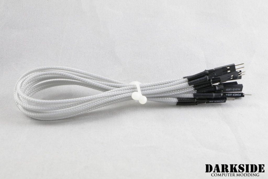 DARKSIDE Front Panel I/O connection kit - Titanium Gray - Image 3