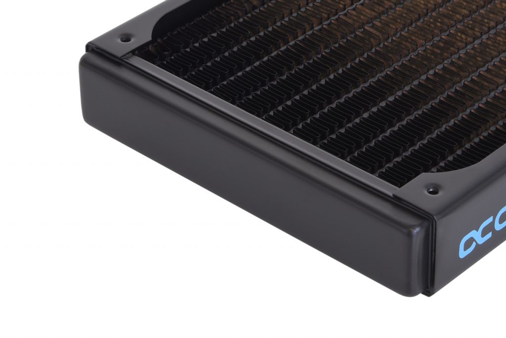 USED -Alphacool NexXxoS ST25 Full Copper Ultra-Slim Full-Copper Performance 360mm radiator (14354) - Image 4