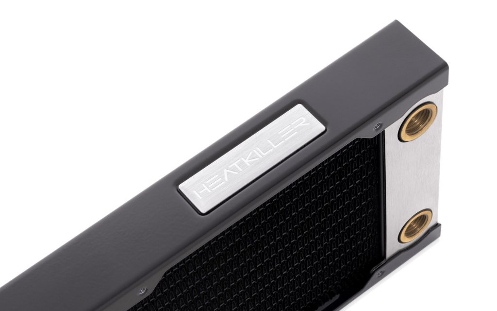 HEATKILLER RAD 480-S Quad Slim Radiator - Black - Image 2