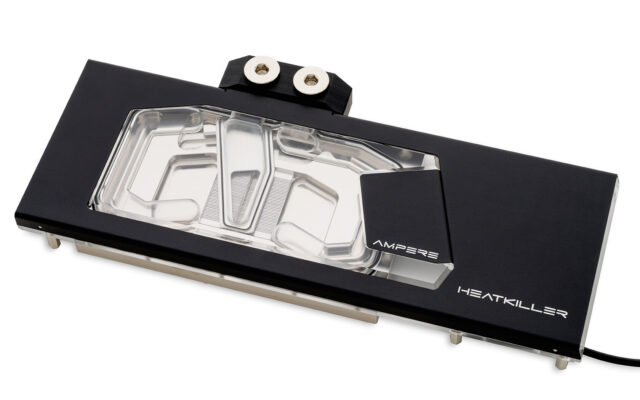 HEATKILLER® V for RTX 3080/3090 EVGA XC3 - ACRYL Ni-Bl aRGB