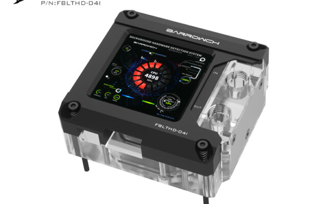 Barrowch HDMI Display CPU Water Block of INTEL Platform FBLTHD-04I