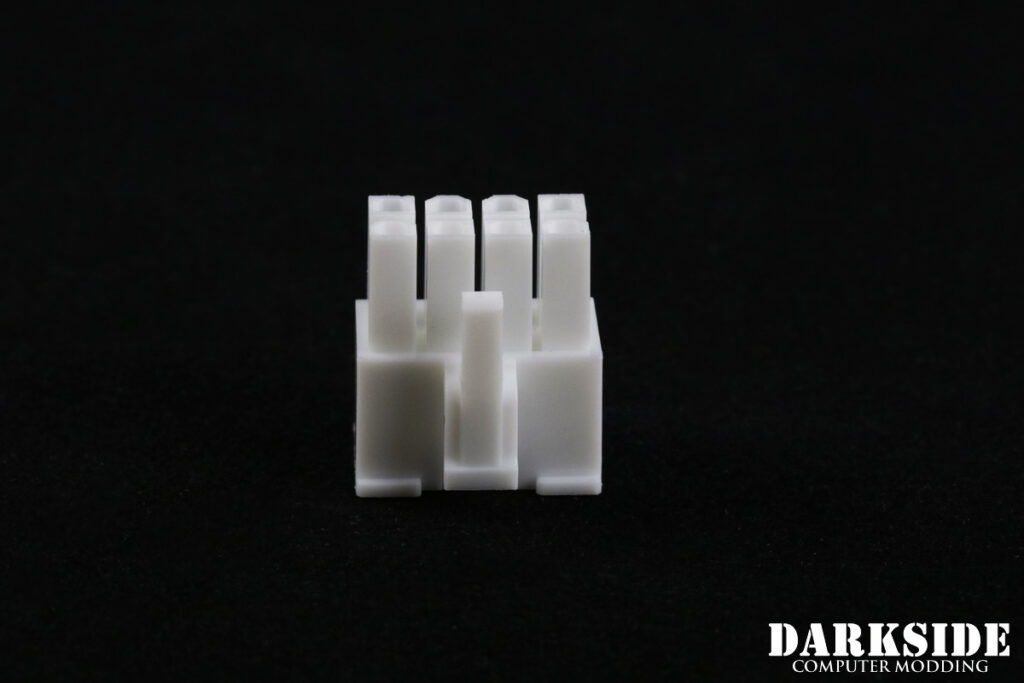 ATX (EPS) 8-pin Female Connector – White