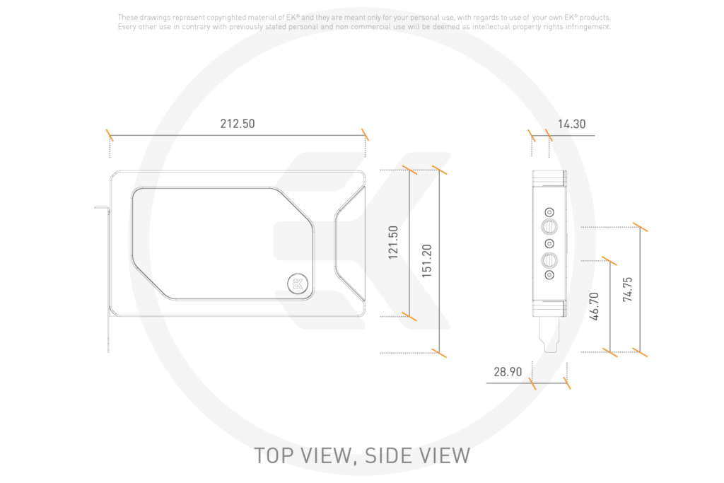 EK-Quantum Vector FE RTX 3090 Ti D-RGB - Silver Special Edition - Image 3