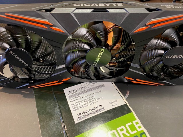 Gigabyte GTX 1080 Gaming GPU air cooler DazMode