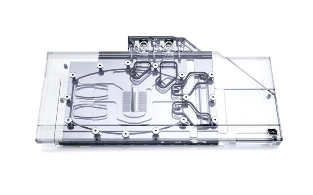Alphacool Eisblock Aurora Acryl GPX-N RTX 3090/3080 MSI Suprim X Trio with Backplate