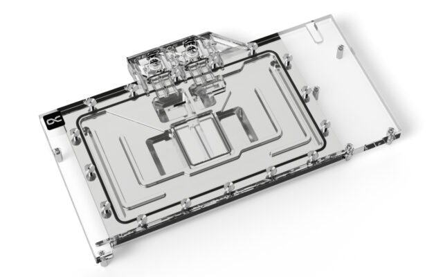 Alphacool Eisblock Aurora Acryl RTX 4080 Suprim with Backplate