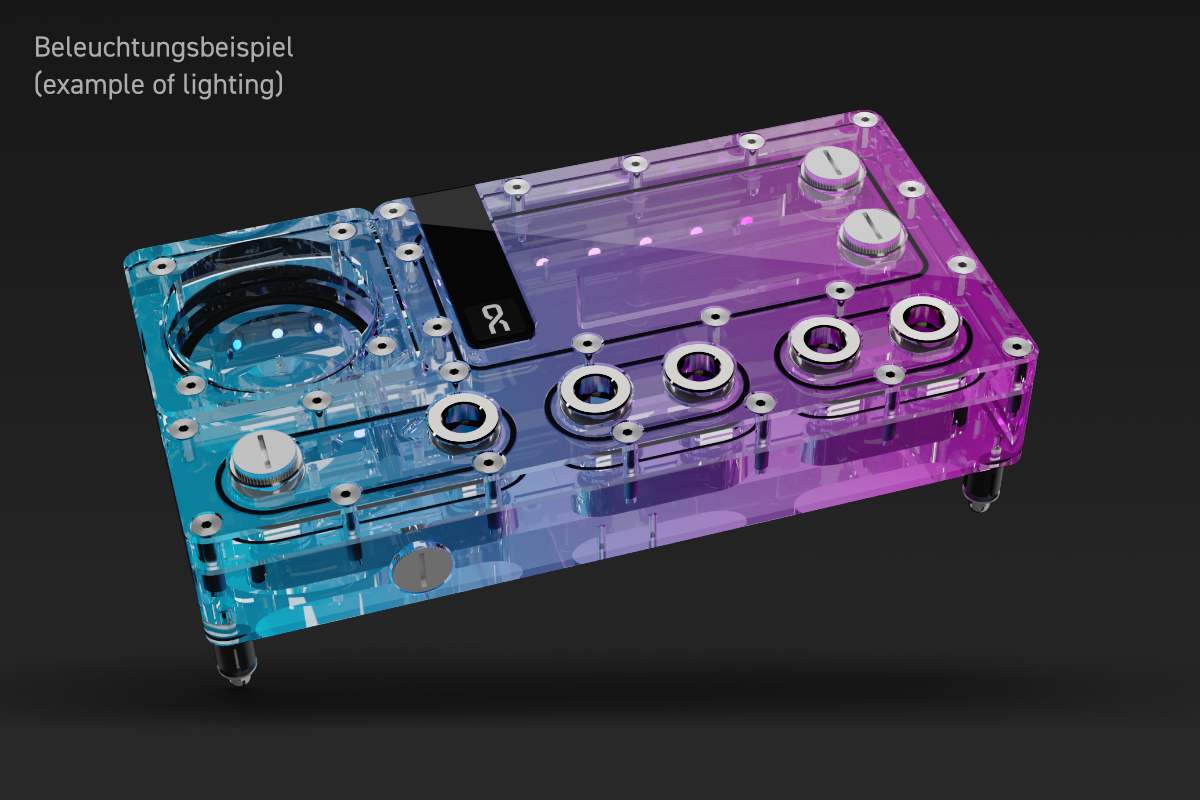 Water cooling for computers servers and industrial purposes Alphacool