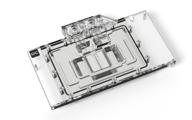 Alphacool Eisblock Aurora Acryl RTX 4080 Zotac AMP/Trinity with Backplate