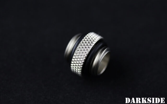 5mm Spacer Adapter – Male-Male G1/4 – Satin Nickel