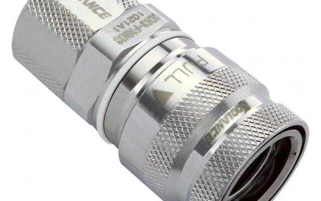 QDT3 EPDM Female Quick Disconnect No-Spill Coupling, Compression for 10mm x 13mm (3/8in x 1/2in)