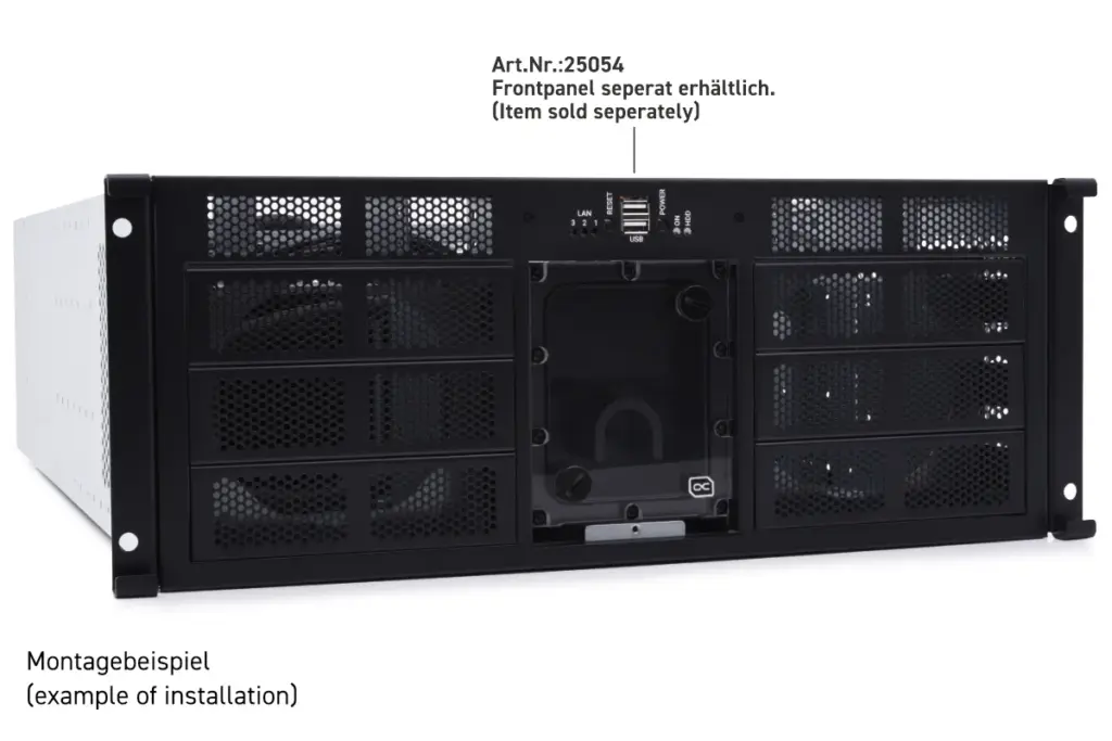 ES Front I/O-Panel with USB 3.0 and cable kit for Servercases - Image 3