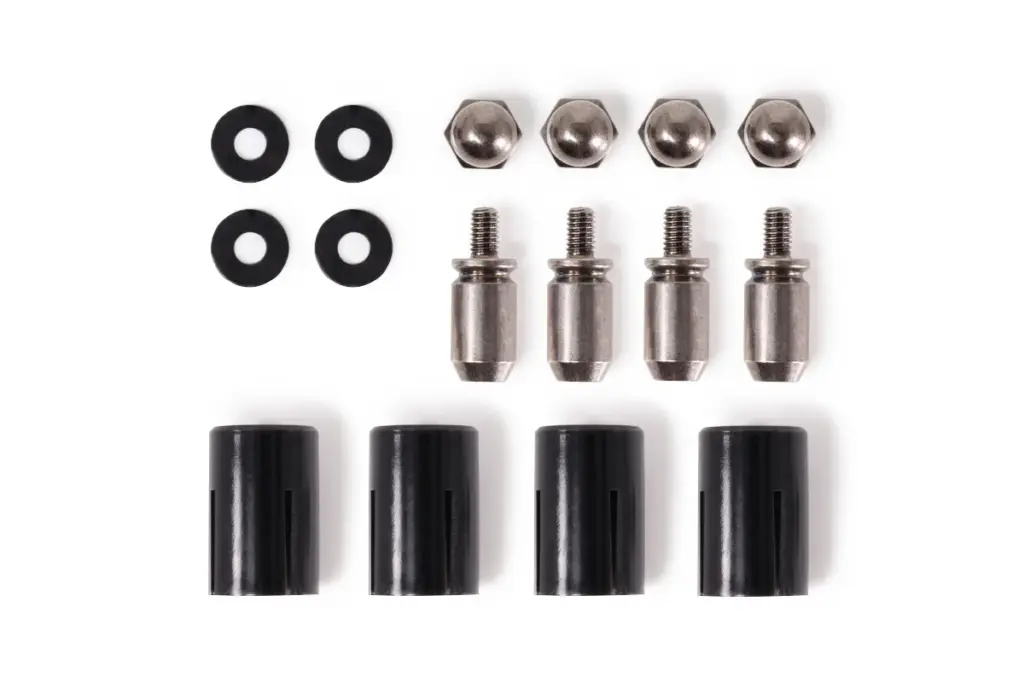 Alphacool Core Push Mounting 17mm M3/M4/UNC 6-32 Set 4x