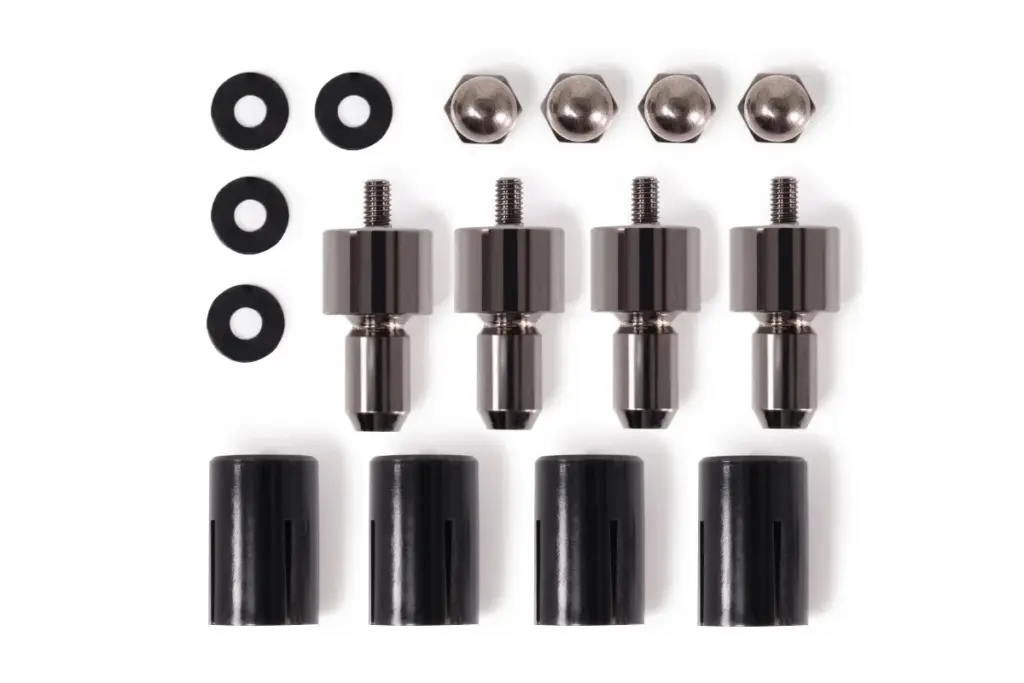 Alphacool Core Push Mounting 25mm M3/M4/UNC 6-32 Set 4x