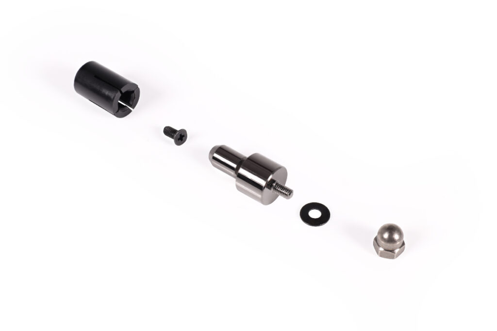 Alphacool Core Push Mounting 25mm M3/M4/UNC 6-32 Set 4x - Image 2