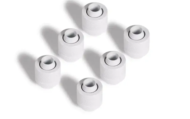 Alphacool Eiszapfen 13/10mm compression fitting G1/4 - white sixpack