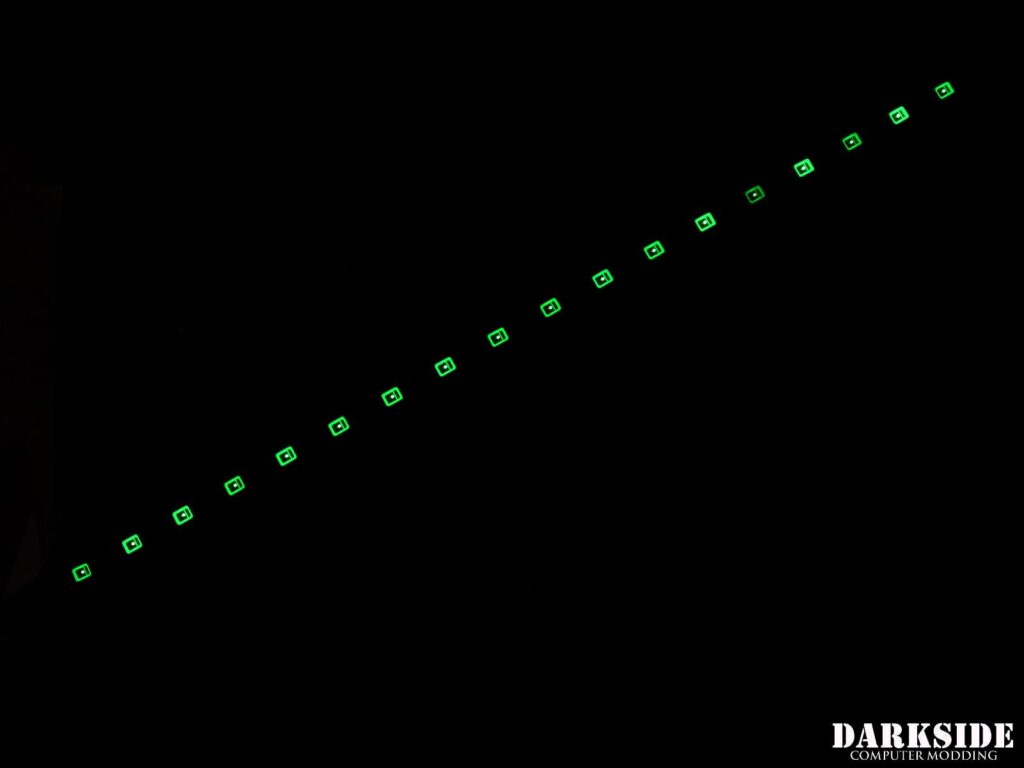 7.75" (20cm) DarkSide CONNECT G2 Dimmable Rigid LED Strip - GREEN G2 - Image 5