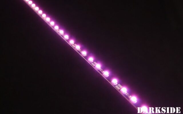12" (30cm) DarkSide CONNECT Dimmable Rigid LED Strip - PINK