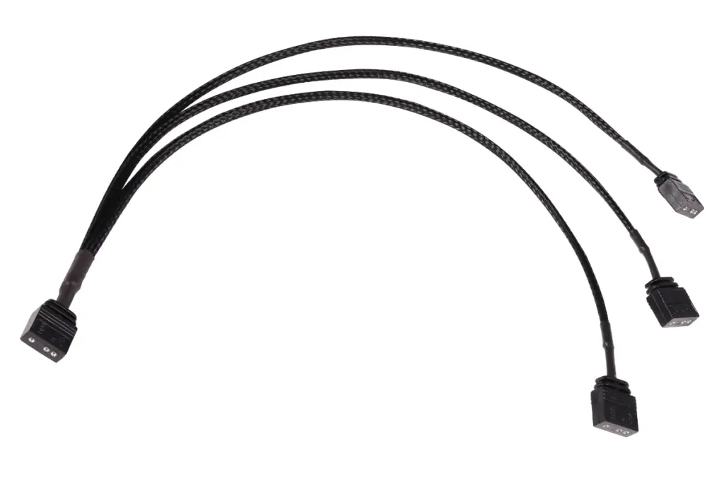 Alphacool y-splitter aRGB 3-pin to 3x 3-pin 30cm