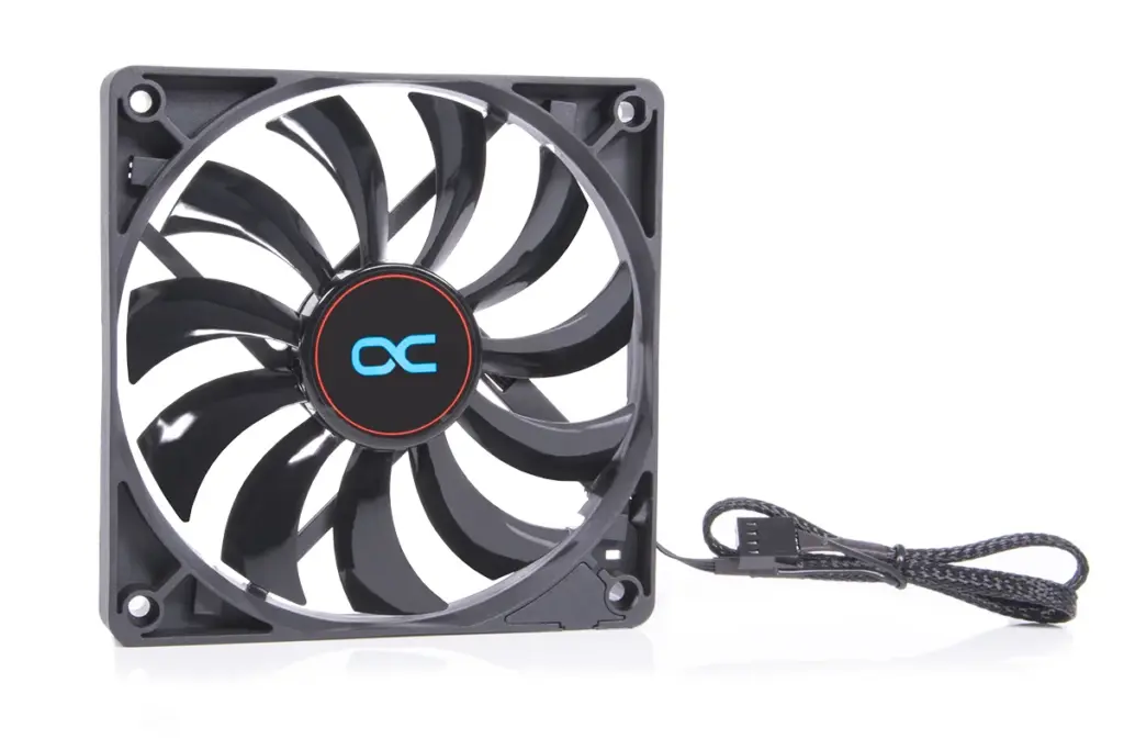 Alphacool SL-15 PWM Low-Profile, Slim Fan 600-1800rpm ( 120x120x15mm ) - Black - Image 2