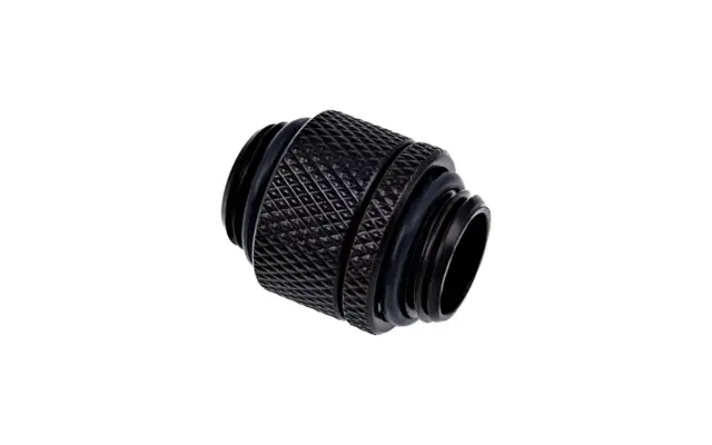 Alphacool Eiszapfen double nippel rotatable G1/4 outer thread to G1/4 outer thread - deep black