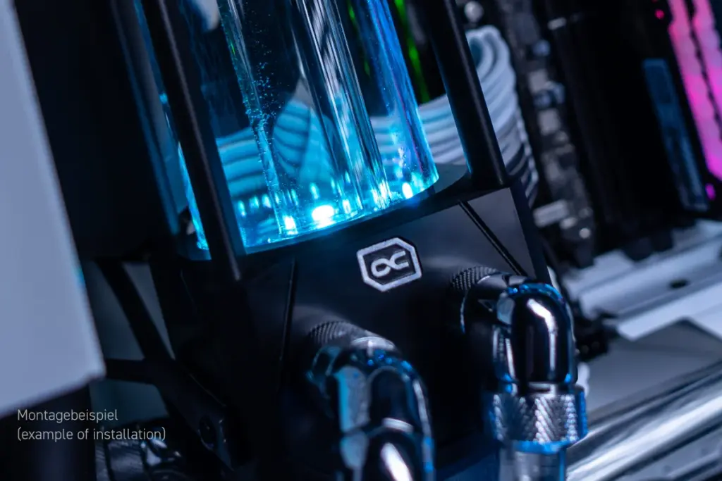 Alphacool Eisbecher Aurora D5 Acetal/Glass - 150mm incl. Alphacool VPP Apex D5 - Image 5