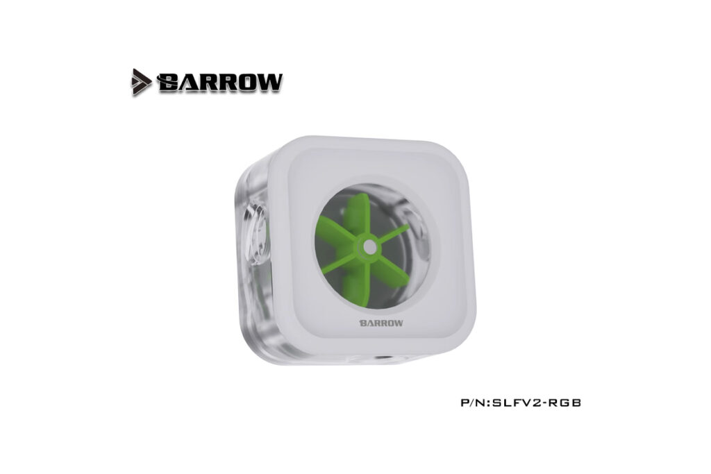 Barrow Visual Flow Indicator LRC2.0 DRGB – White-Green