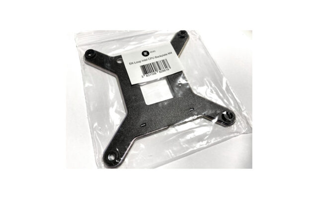 EK-Velocity CPU Block Backplate for Intel LGA-1200/115x