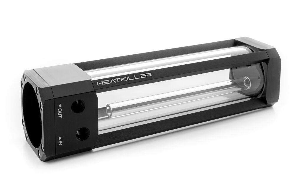 HEATKILLER Tube 200 D5 – Multi-Port Glass Reservoir with D5 Pump Mount - Image 3