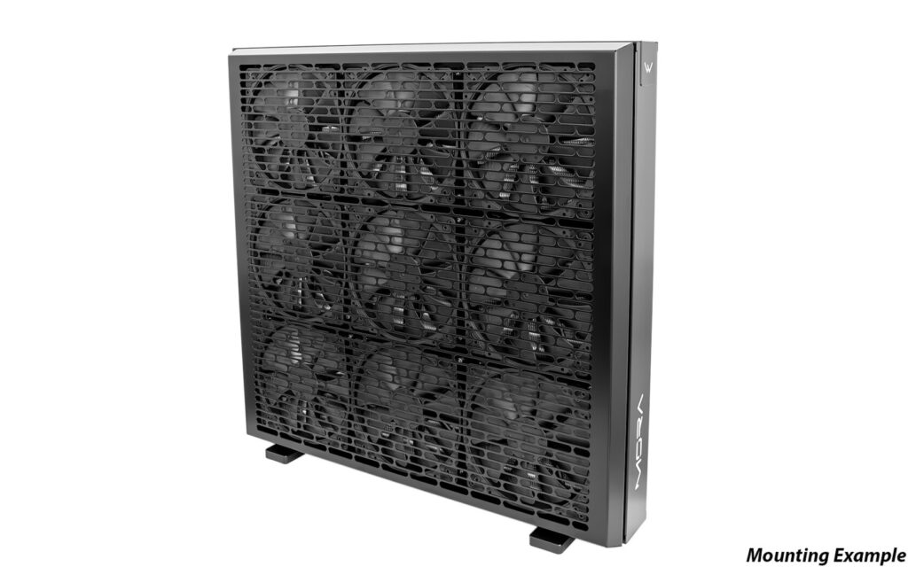 MO-RA IV 600 Extreme Radiator (9x 200mm) - Black - Image 6