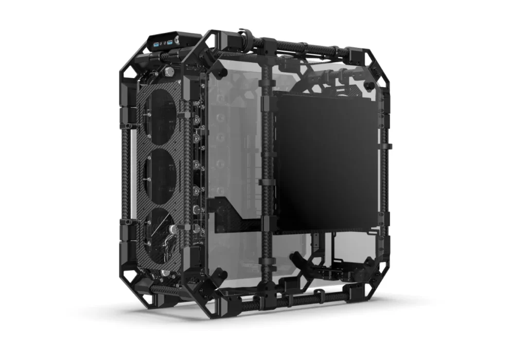 Alphacool Apex Pro Skeleton Carbon Case  (by special order) - Image 2
