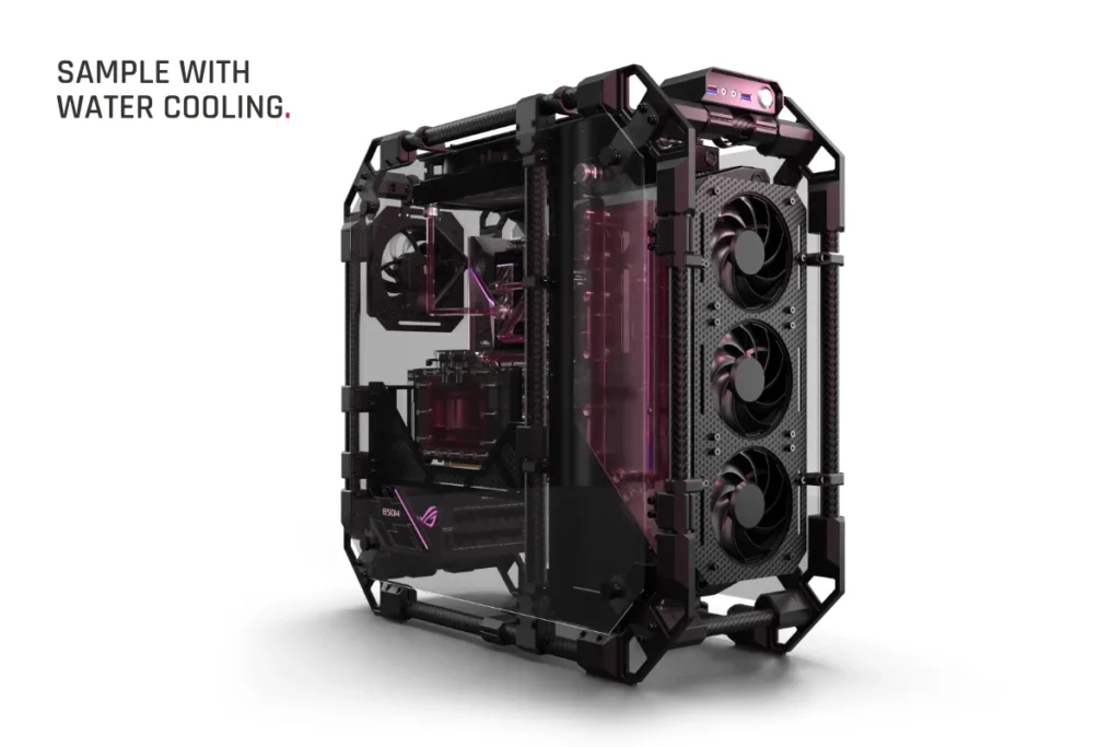 Alphacool Apex Pro Skeleton Carbon Case  (by special order) - Image 8