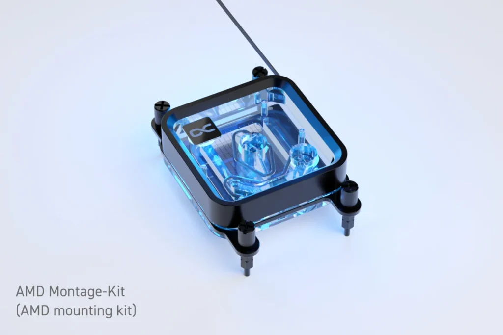 Alphacool Core 1 LT Aurora Acrylic AM4/AM5/LGA1700/LGA1851 - Image 4