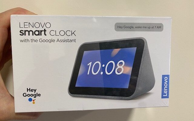 Lenovo Smart Clock with Google assist (NIB)