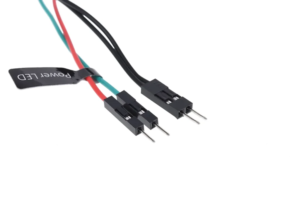 Alphacool power button/push button connection cable - black 200cm - Image 2