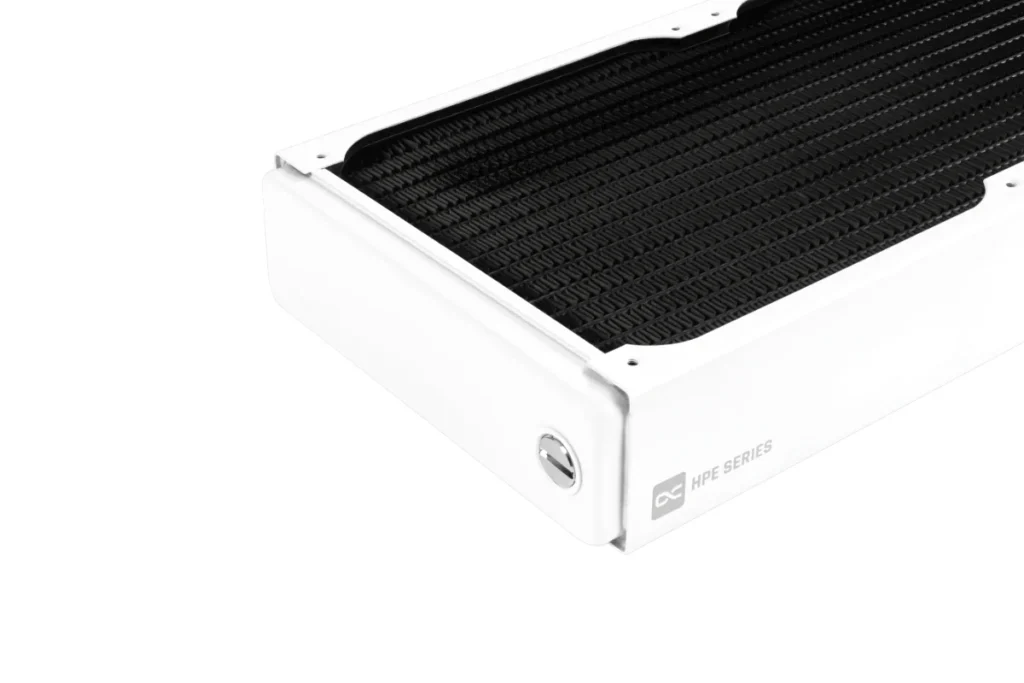 Alphacool HPE-45 Performance Full Copper Multi-Port 280mm Radiator Gen2 – White - Image 4