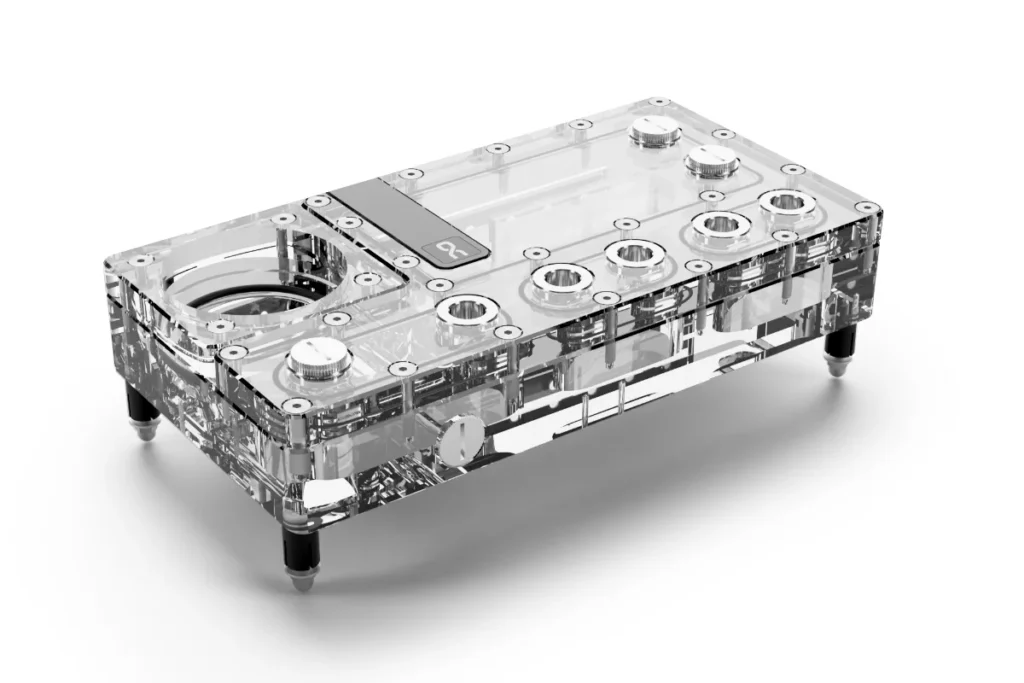 Used- Alphacool Core Distro Plate 240 Right for VPP/D5/APEX
