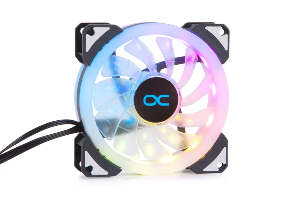 Alphacool Ice Cyclone Aurora LUX Digital RGB Fan 600-1800rpm (92x92x25mm)