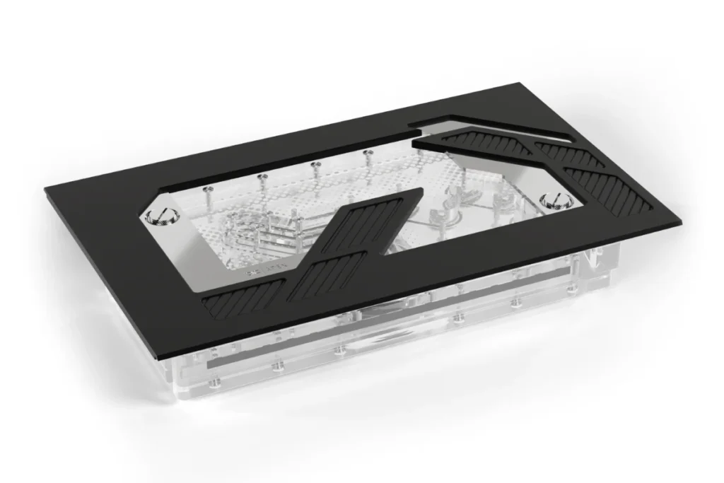 Alphacool Apex Distroplate for beQuiet Dark Base Pro 901 Black with Apex Pump