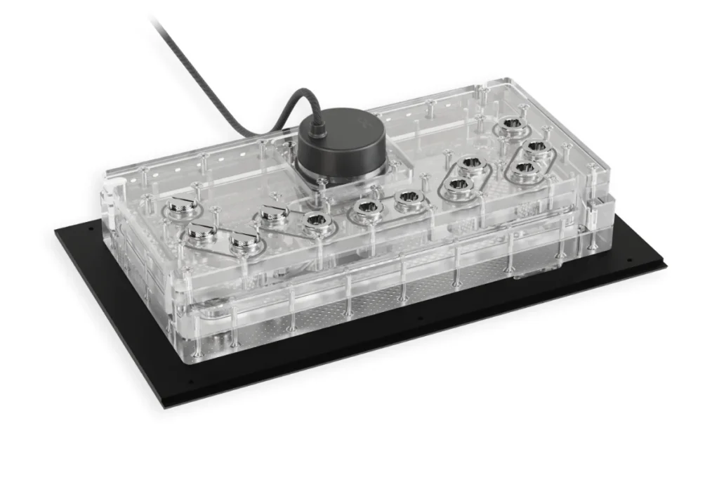 Alphacool Apex Distroplate for beQuiet Dark Base Pro 901 Black with Apex Pump - Image 2