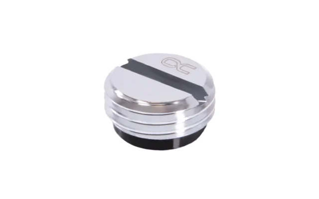 Alphacool Eiszapfen screw plug V.2 G1/4 - Chrome  (for Ver2 radiators)