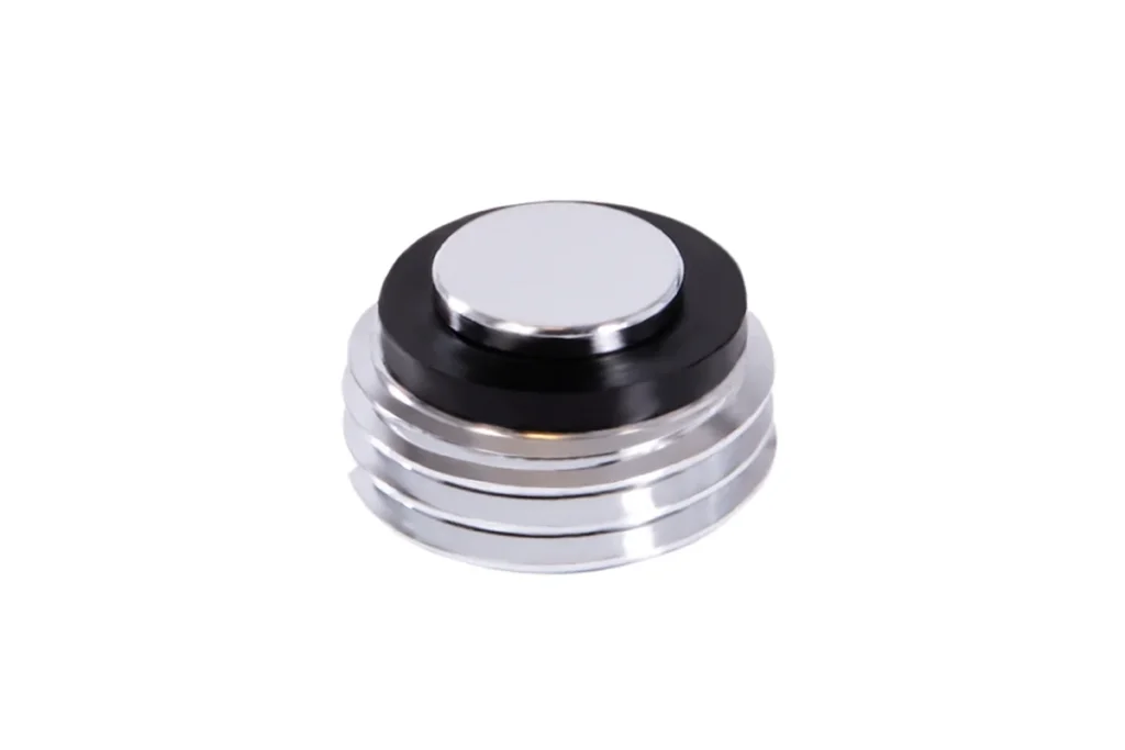 Alphacool Eiszapfen screw plug V.2 G1/4 - Chrome  (for Ver2 radiators) - Image 2