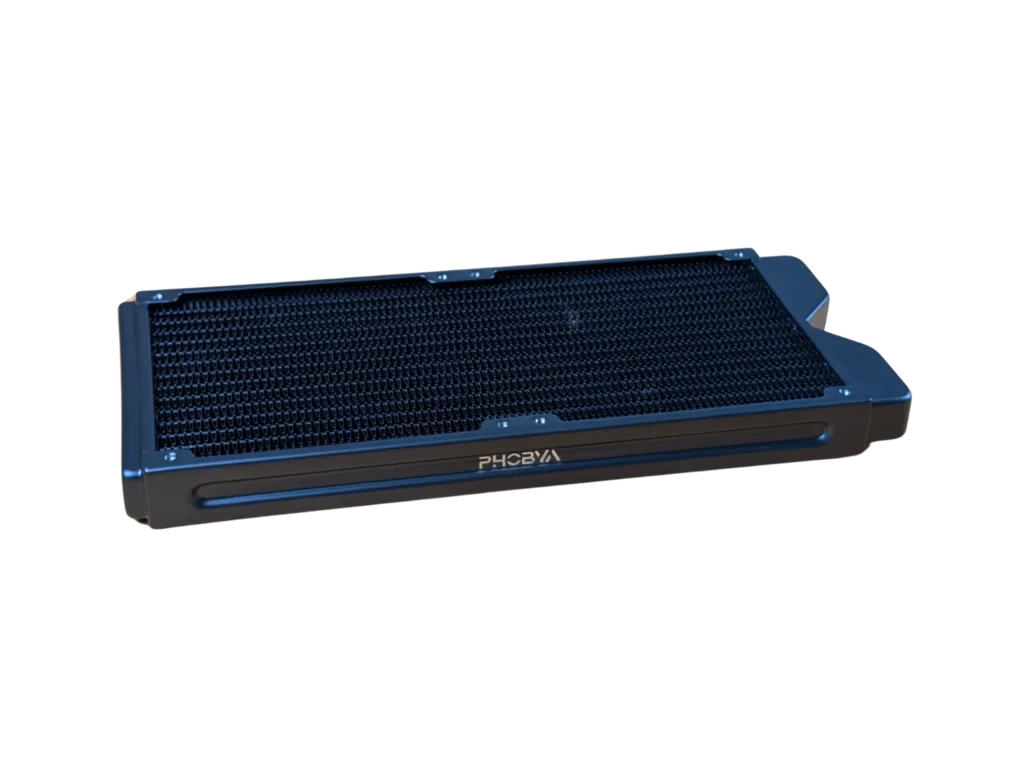 Phobya Dual 280 Slim Radiator – Black - Image 2