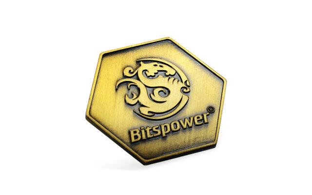 Bitspower Logo Large Pin Badge