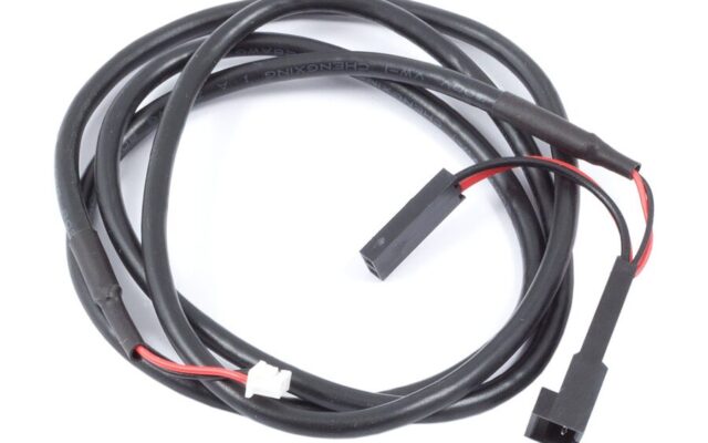 Aquacomputer Connection cable alarm header with miniature connector to motherboard power switch header